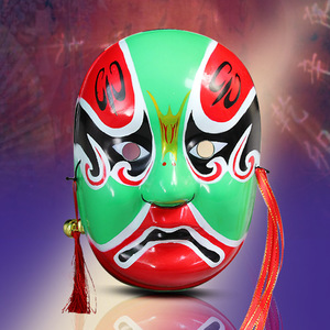 Máscaras Faciales de Plástico Estilo Ópera de Pekín, Accesorios Divertidos para el Día de los Inocentes, Caras Divertidas de Inmortales - Product Image 2
