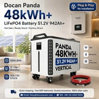 Batterie lithium haute capacité Lifepo4 51.2 V 1000Ah 900ah 600ah 314ah 15kWH 16kWh 48kWh Lifepo4 48v pour stockage domestique, en stock en Europe