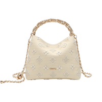 Sacs à main de luxe en PU, sacs à bandoulière tendance pour femmes, motif géométrique ouvert, sangle chaîne, imperméables pour voyage, fête, trajets quotidiens