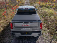 Couverture de benne rigide pour camionnette à usage intensif, en aluminium imperméable sur mesure, à trois plis, pour GMC Sierra 1500 NP300 Ranger