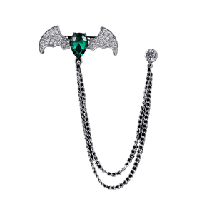 Nouvelle conception de broche de luxe pour <span class=keywords><strong>homme</strong></span> en alliage, avec breloques Aigle, Ancre, Bateau, Chauve-souris et verre, pour fêtes, <span class=keywords><strong>accessoires</strong></span> de <span class=keywords><strong>costume</strong></span> - Product Image 2