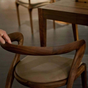 Chaises modernes en cuir et bois massif en chêne pour table à <span class=keywords><strong>manger</strong></span> Silla De Comedor Cadeira Jantar Chaises Salle à <span class=keywords><strong>Manger</strong></span> - Product Image 6