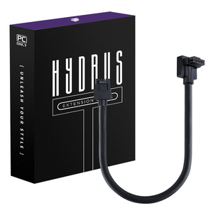 Asiahorse Hydrus <b>Cable</b> 16Pin GPU Extension <b>Cable</b> with Sleeved <b>PSU</b> <b>Cable</b> Extensions and RGB Support - Product Image 6