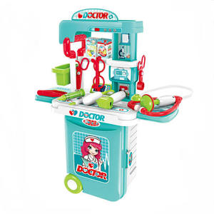 Ensemble de jouets médicaux pour enfants d'âge préscolaire 3 en 1, jeu de rôle éducatif, jouets de docteur en plastique pour enfants - Product Image 2