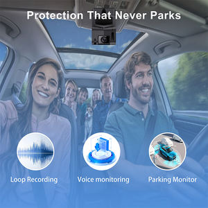 Caméra double dashcam 1080P pour voiture et camion, accessoires de sécurité, carte SIM 4G LTE, mode Beidou, compatible avec les applications iOS et Android pendant 1 an - Product Image 6