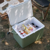 Glacière d'extérieur grande capacité avec isolation PP EPS, maintien au frais 48H, pour camping et pêche