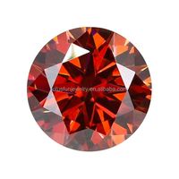 VVS gros Gra certifié D couleur couleur rouge Moissanite couleur pierres en vrac
