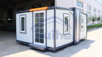Maison préfabriquée extensible portable petites maisons Mini maison de conteneur pliable maison mobile maisons modulaires