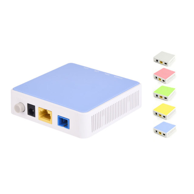 5 Colors Gepon Xpon Ont 1ge Single Port Bosa Gpon Ftth Epon Xpon 1ge Gpon Onu