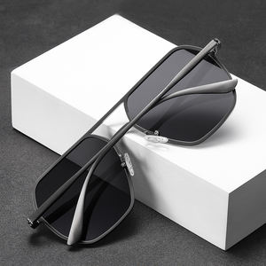 CONCHEN2022アルミニウムマグネシウムデザイナーメンズサングラスカスタムロゴUV400偏光ファッションメタルフレームマンサングラス - Product Image 3