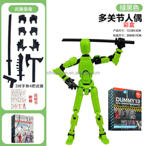 Manichino 3D Robot 13, Action Figure Animata in PVC, Giocattolo per Ragazzi con Articolazioni Multiple, Regalo Gadget per Bambini - Product Image 6