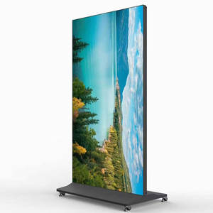 75 85 inç Full HD dokunmatik ekran ücretsiz ayakta Kiosk ev içi LCD reklam ekranı - Product Image 1
