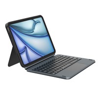 Funda con Teclado Inalámbrico para Tablet, Diseño de Tijera con Conector Directo para iPad 10ª y 11ª Generación, PT025