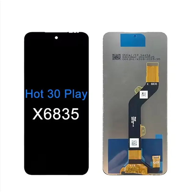 Factory Price Lcd Screen for Infinix Hot 30 Play X6835 Lcd Repair Touch Screens