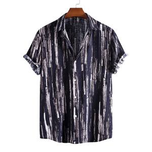 ハワイメンズシャツ2023ビーチフラワーサマーニューハワイアンシャツ高品質ヴィンテージ半袖プリントシャツカジュアルトップス - Product Image 5