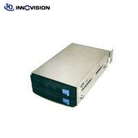 Hotswap 2*2,5" Hotswap SSD-Gehäuse Dual 2,5" Festplatteneinschübe mit SATA Hotswap Backplane S225-01H