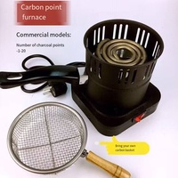 Narguile Shisha cáscara de coco horno de carbón quemador de carbón brezo con la cesta de carbón