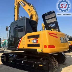 Mini-excavatrice sur chenilles Sany 135C 13 tonnes avec moteur intégré (modèles SY55C, SY60C, SY65W, SY75C, SY80U, SY95C, SY135C, SY155U) - Product Image 1