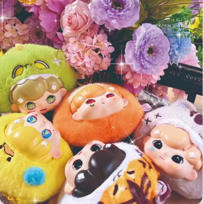 Baby BILLIE Animal Plush Zipper Bag Blind Box - Cute Dolls