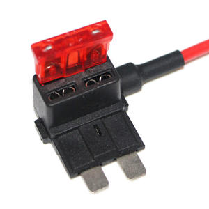 Adaptateur de boîte à fusibles moyenne pour voiture, <span class=keywords><strong>fusible</strong></span> à lame ACU pour voiture, camionnette, <span class=keywords><strong>moto</strong></span>, camping-car, bateau, tracteur - Product Image 3