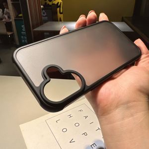 Black Matte Silicone Phone Case for Phone 16 Plus Soft TPU Protection Cover Shockproof Mobile Cases for <b>Ip</b> 16 Pro Max - Product Image 3