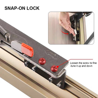 Kit de pièces de table pliante murale multifonctionnelle avec mécanisme, gain de place, pour salle à manger et mobilier de couloir