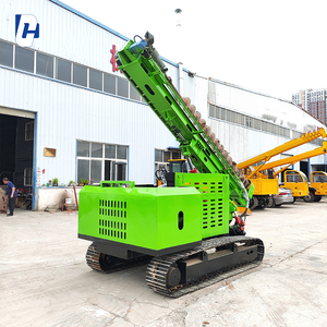 Quang điện đường cao tốc hộ Lan Tôn sóng Đóng cọc giải pháp 360 độ xoay Crawler thủy lực năng lượng mặt trời đống lái xe ramming máy - Product Image 6