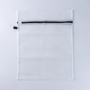 60x60cm Large <b>Heavy</b> Duty Polyester Mesh Laundry Bag Thick Zipper Storage Bag For Bedding And <b>Blankets</b> - Product Image 2