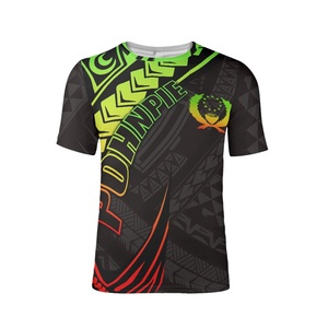 INSTANTARTS Pohnpei Culture polynésienne Tribal Island Reggae Tattoo Impression 3D Hommes/Femmes Streetwear d'été T-shirt court à col rond - Product Image 1