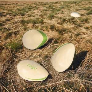 Bola antiestrés de PU de pistacho en forma personalizada, juguete para exteriores Antiestrés con logotipo personalizado - Product Image 2