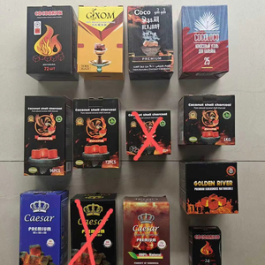 Carbone per Narghilè Cocoloco Caesar Golden River, Carbone <span class=keywords><strong>di</strong></span> Cocco Cubico 25cm per Shisha Hookah, Disponibile - Product Image 1