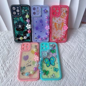 <span class=keywords><strong>Coque</strong></span> de téléphone mobile en TPU PC avec paillettes et dessin animé pour <span class=keywords><strong>Samsung</strong></span> A05 <span class=keywords><strong>A32</strong></span> A07 A17 avec chaîne - Product Image 6