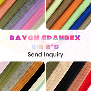 Tela <span class=keywords><strong>de</strong></span> viscosa para prendas <span class=keywords><strong>de</strong></span> vestir, tejido <span class=keywords><strong>de</strong></span> punto <span class=keywords><strong>de</strong></span> 8x5, 96% rayón, 4% spandex teñido, morley, <span class=keywords><strong>Argentina</strong></span> - Product Image 3