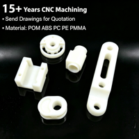 Usinage CNC sur mesure pour pièces en plastique technique – Matériaux optionnels POM, ABS, PC, PMMA, PA, PEI, PEEK