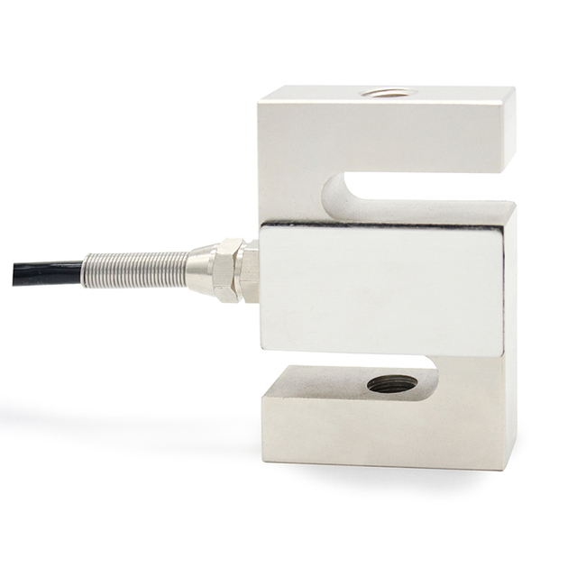 High Precision S Type Load Cell 100kg to 1000kg Alloy Steel Tension Compression Sensor for Crane Hanging Scale Weighing IP67 CE