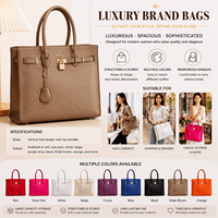 Sacs de luxe d'occasion A1 en balles, sacs fourre-tout décontractés en cuir de marque de seconde main avec code, sacs à main de créateur en gros, style vintage pour femme