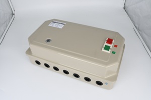 สวิตช์สตาร์ทเตอร์แบบสตาร์ทเตอร์ดาว-สามเหลี่ยม QJX2-18 18A 400V พร้อมคอนแทคเตอร์ไฟฟ้ากระแสสลับ ราคาโรงงานเวินโจว กันน้ำระดับ IP54 - Product Image 3