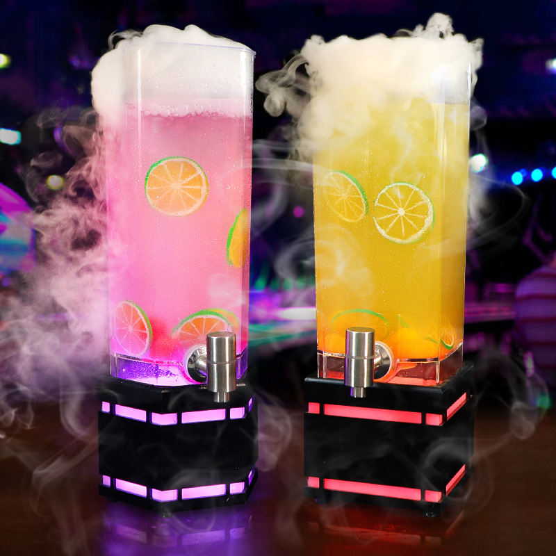 Светящийся бочонок для разливного пива RICHSHINING Bar 2L 3L, винная пушка с заваркой для сока и колы, корзины для напитков, ведра для льда