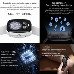 230 MAH AI juegos de asistente de voz Z139 smartwatch Da <span class=keywords><strong>Fit</strong></span> 123 Sports fitness Tracker BT llamada teléfono hablar reloj inteligente Z139 - Product Image 6