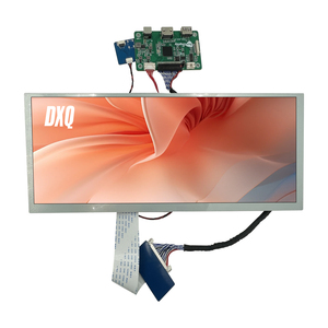 หน้าจอ TFT LVDS ขนาด 12.3 นิ้ว แบบกำหนดเอง ความสว่าง 850nits และบอร์ดไดรเวอร์ LCD ความละเอียด 1920x720 จอแสดงผลในรถยนต์ หน้าจอ LCD ขนาด 12.3 นิ้ว 1 จอ - Product Image 1