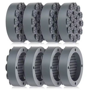 Anti Vibration Pads for Washing Machine and Dryer Heavy Duty Eco Friendly Durable <b>Plastic</b> Foot Pad Base 62x14mm Stop <b>Sliding</b> - Product Image 6