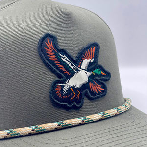 Two Tone 5 Panel Baseball <b>Cap</b> Custom Embroidery Logo Vintage Suede Brim Structured Sports Hat Unisex <b>Blank</b> <b>Cap</b> - Product Image 3