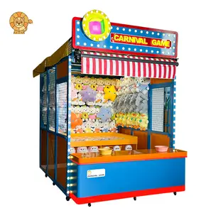 Factory Direct Sales Park Scenic Square Arcade Rainbow Coin Toss Game Outdoor Carnival Game Booth Machine