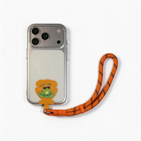 Dragonne de téléphone style coquillage mignon avec attache anti-perte, connecteur universel pour coque de téléphone, idéale pour une utilisation en extérieur par les femmes