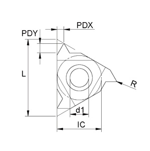 Vulcan Carbide chèn luồng chèn CNC nội bộ bên ngoài có thể lập chỉ mục công cụ chủ lưỡi cho kim loại biến - Product Image 4