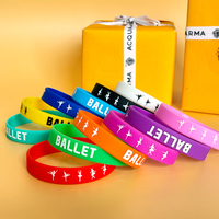 Pulsera promocional de alta calidad para eventos de baile, suministros para fiestas, pulseras, pulsera personalizada