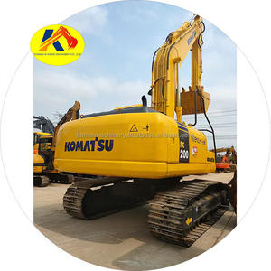 Komatsu รถขุดตีนตะขาบ PC200-7 20ตันมือสองสภาพเดิมพร้อมส่วนประกอบหลัก-มอเตอร์และเครื่องยนต์มือสอง - Product Image 1