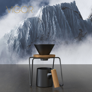 <span class=keywords><strong>Cafetera</strong></span> <span class=keywords><strong>de</strong></span> Goteo <span class=keywords><strong>de</strong></span> Cerámica Elegante DHPO con Soporte, Diseño Moderno - Product Image 2