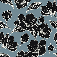 Tela de crepé de gasa suave con estampado de flores y colores personalizados para vestidos, estilo Hutterite de Canadá, ¡gran oferta!