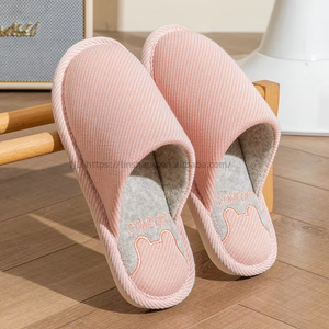 New Autumn and Winter <b>Slippers</b> for Indoor Home Warmth and Anti PVC Wholesale - Product Image 5